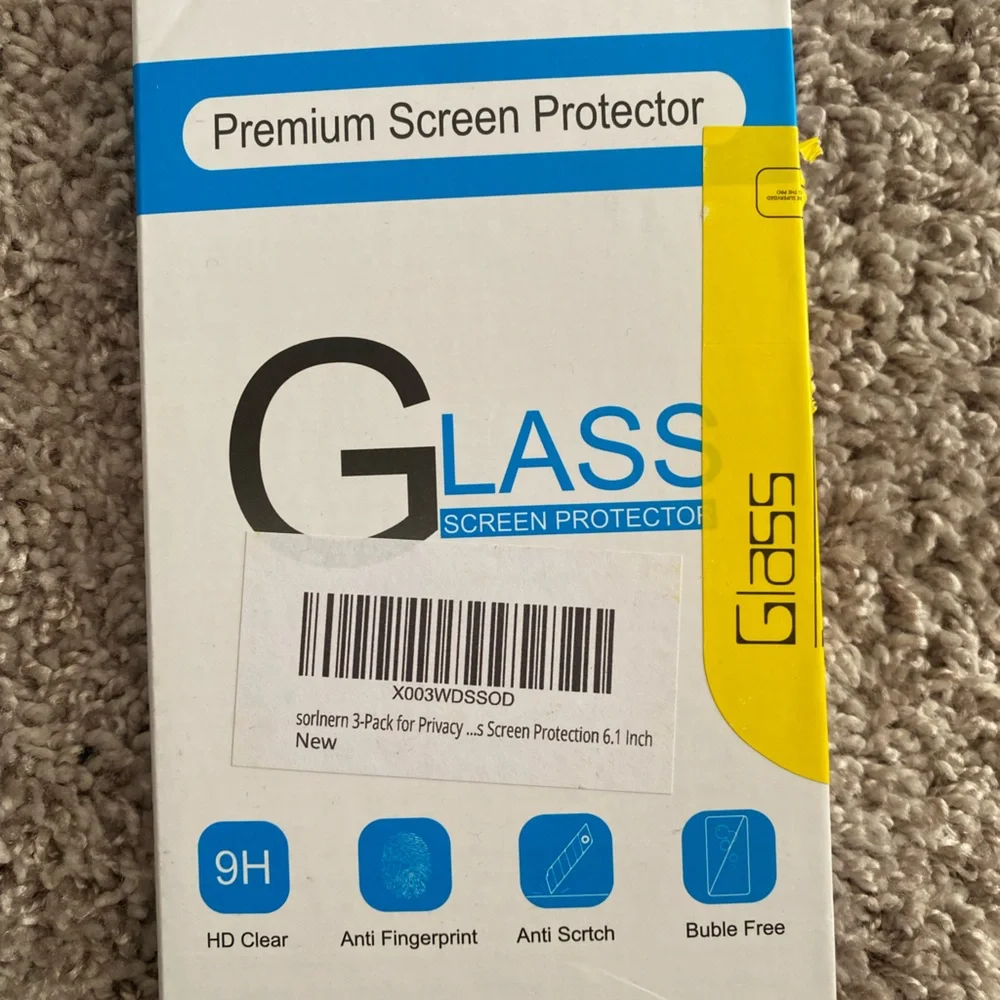 Glass Screen Protector 3-Pack